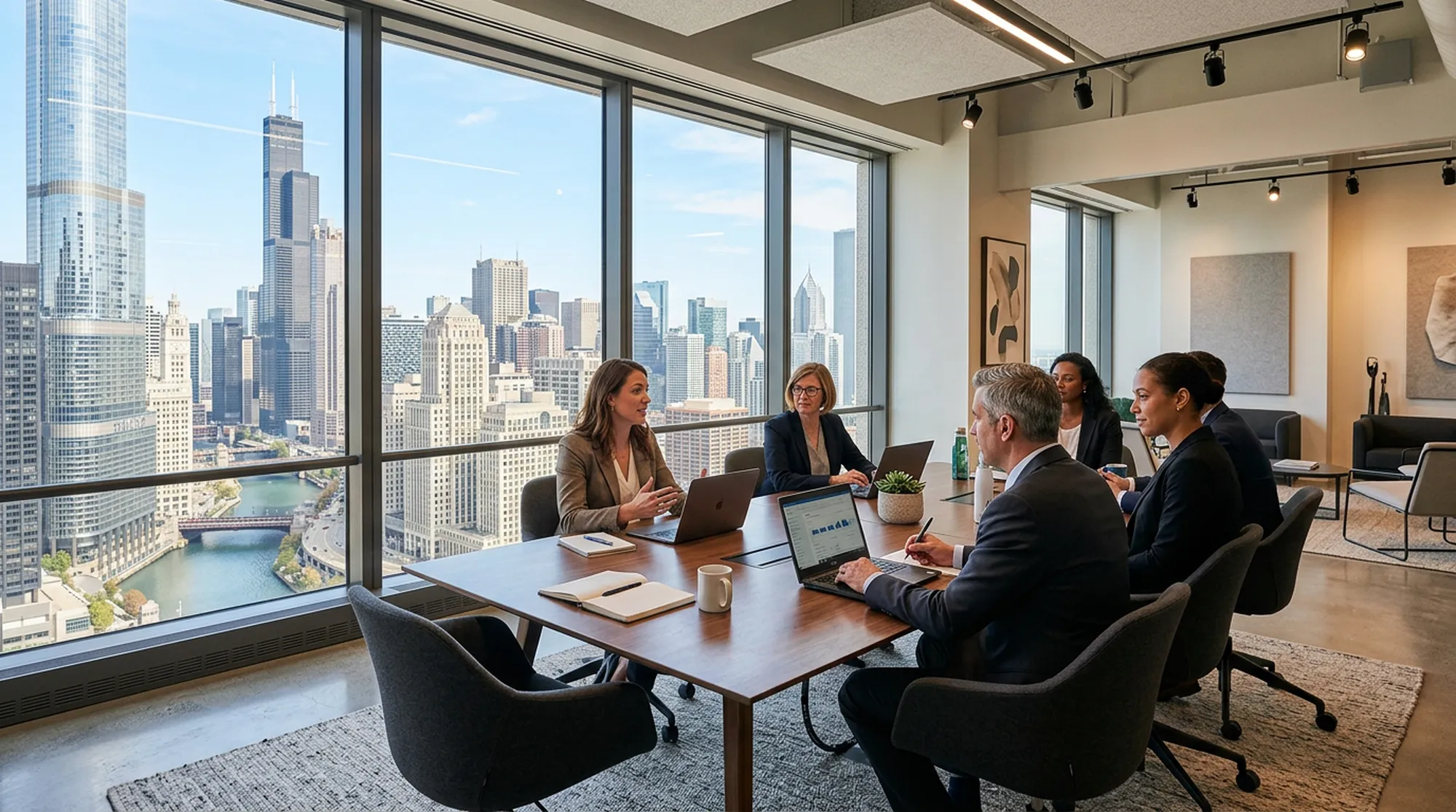 Kontekst biura i miasta Chicago