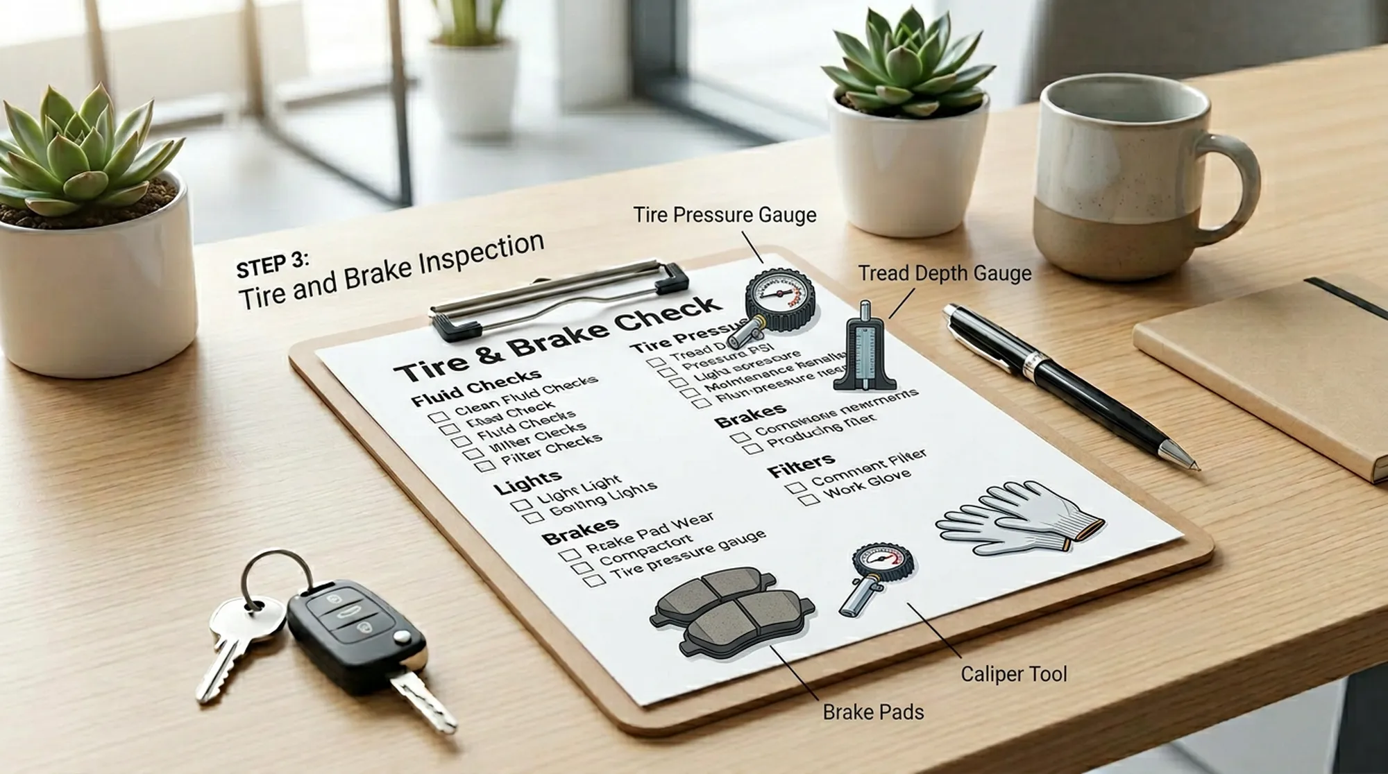 Folder z dokumentami szkoleniowymi po zdarzeniu drogowym