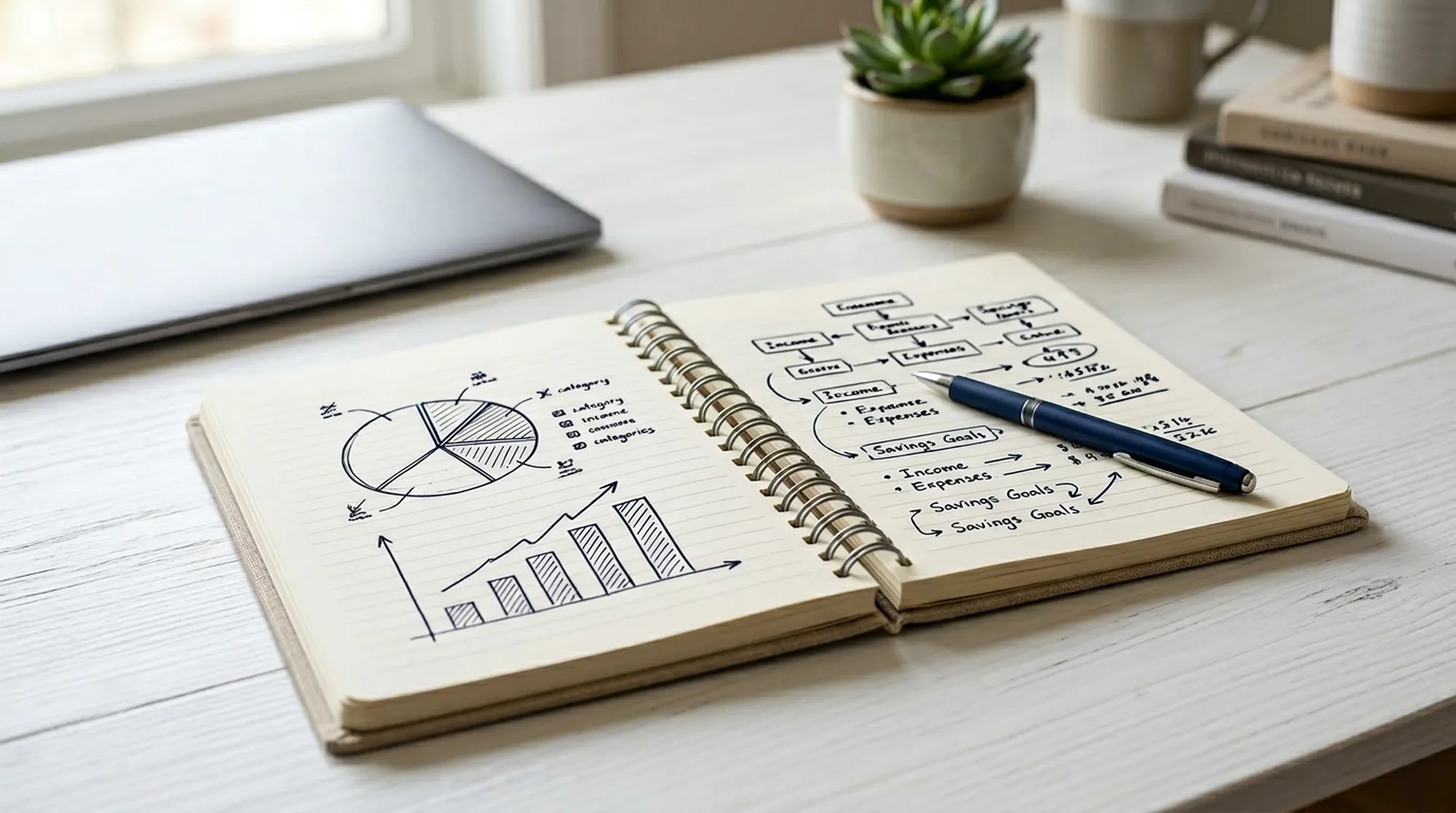 Notatki i prosty układ planowania dotyczący ochrony ubezpieczeniowej