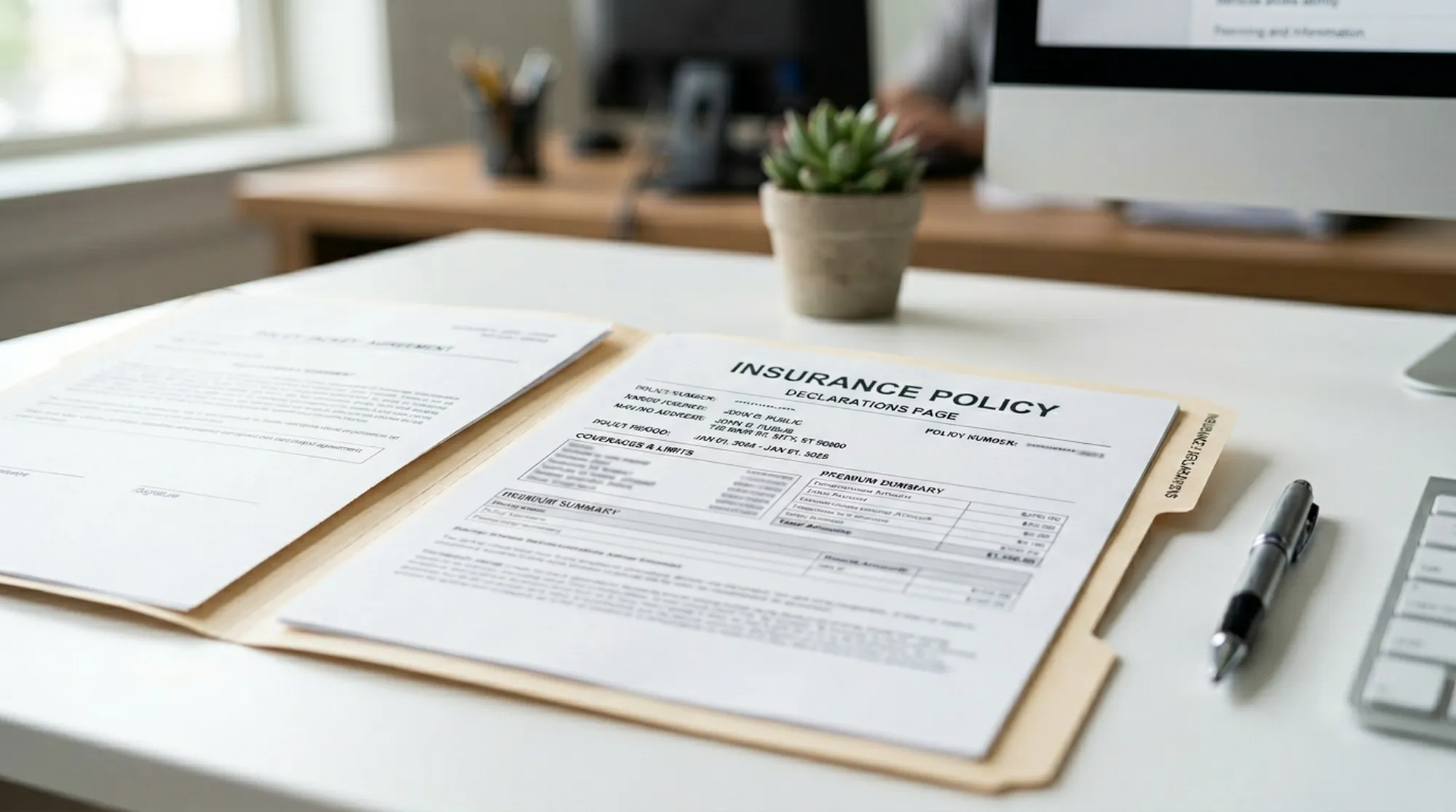 Praca z dokumentacją polisy i potwierdzeniami